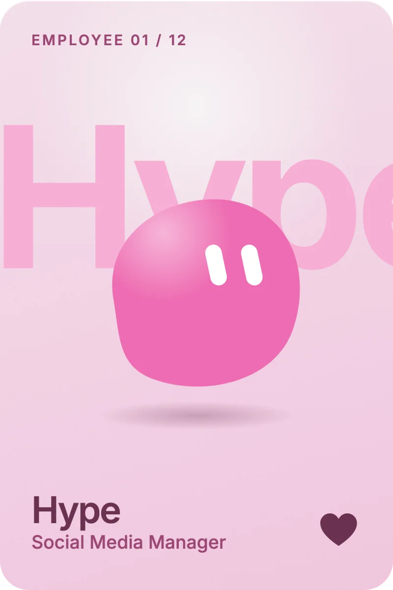 Hype, your AI Social Media Manager